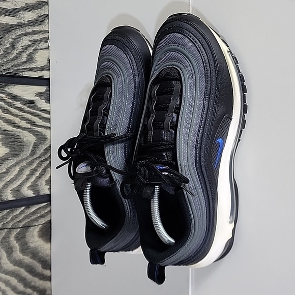 Nike Air Max 97 Black Racer Blue Men\'s DM9105-001 Running Shoes Size 11 main image 7